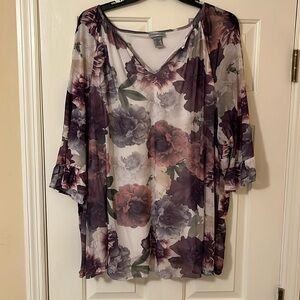 4X blouse by Catherines